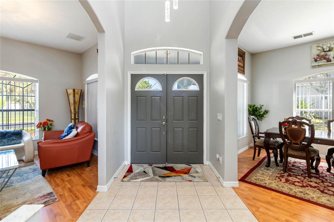 front door (inside)